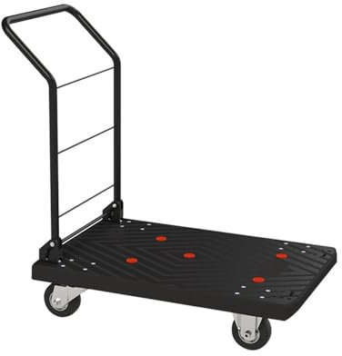 yixinzi-2024 Carrello a pianale Rimorchio da carico for Carrello Portatile Pieghevole for Carrello a pianale Portatile Pieghevole for Uso Domestico Carrello Pieghevole
