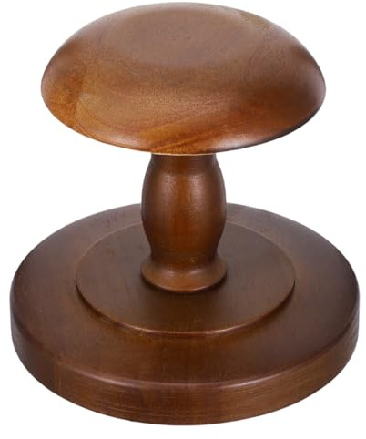 Didiseaon Holz Hutständer Für Schreibtisch Vintage Stil Kappenhalter Zur Präsentation Und Aufbewahrung Von Mützen Und Hüten 6.30X5.91X4.72In
