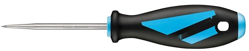 Ahle mit ergonomischem Griff, Karbonstahl, Präzision beim Bohren, ideal für Metall- und Holzarbeiten, Verwendung im Handwerk und Bau.
