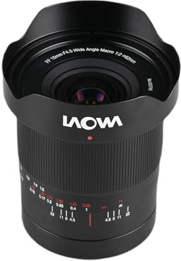 LAOWA Objectif 15mm f/4.5 Grand angle X0.5 Macro compatibile con Sony FE