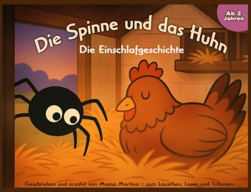 Die Spinne und das Huhn: „Eine liebevolle Einschlafgeschichte über Freundschaft, Mut und erste Begegnungen“ (Tierliebe Naturgeschichten)