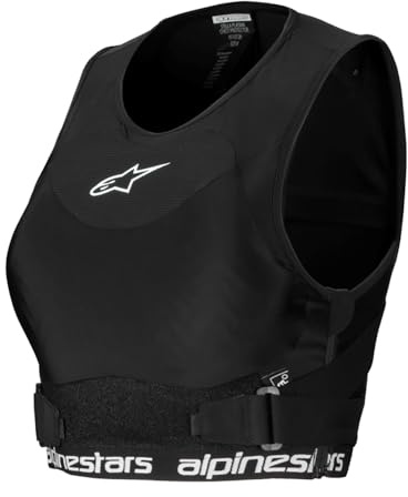 Alpinestars Stella Plasma Damen Protektorenshirt, schwarz/weiß, S