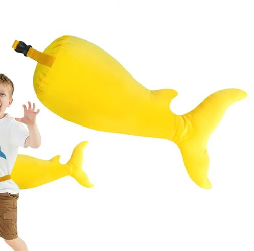 Generico Kostüm Meerestier, aus Plüsch, Haifischflosse, für Verkleidungen für Kinder - für Kinder, Theateraufführungen, Rollenspiele, Schulveranstaltungen und Partys