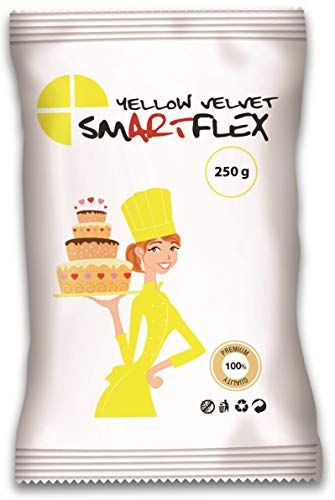 SmartFlex Fondant Yellow Velvet, 250g