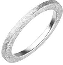 Silberring Goldschmiedearbeit aus Deutschland (Sterling Silber 925) Vorsteckring - Damenring - Herrenring - Partnerring - Bandring - Beisteckring