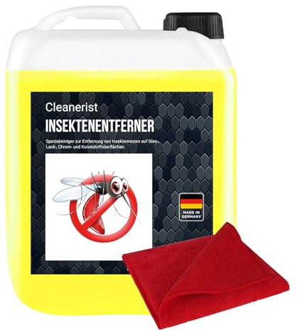 10 Liter Insektenentferner AP26 Konzentrat Insektenlöser Autowäsche Motorrad Reiniger + Microfasertuch