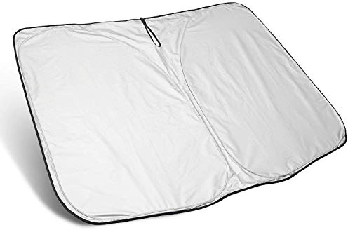 LFOTPP C5 Aircross SUV Auto Sonnenschutz für Frontscheibe Innen, Windschutzscheibe Sonnenblende Faltbare Sonnenschutzfolie Zubehör