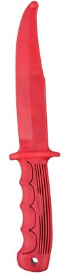 Realistic Rubber Training Knife for Martial Arts - Durable, Lightweight, 12 Length Rubber Practice Knife - Flexible, Chalkable Blade for Scoring - Safe for Defensive Tactics Training - Made in USA