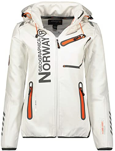 Geographical Norway Damen Softshell Funktions Outdoor Regen Jacke Sport
