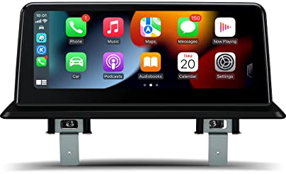 XTRONS 10.25 Zoll Android 12 Autoradio, Octa Core 2GB 32GB Eingebautes 4G LTE/CarAutoPlay/Android Car/DSP für BMW 1Serie E81/E82/E87/E88 CCC-System