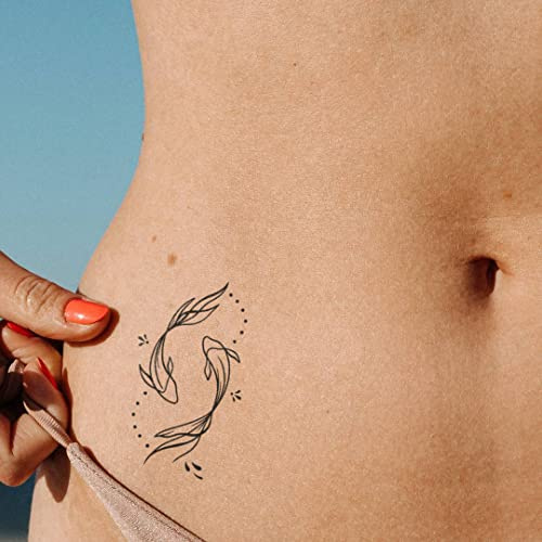 MyJagua Tattoo • | 1-2 Wochen Tattoo | Auf Pflanzenbasis | Hautverträglich | Wasserfest | Neue Tattoo Technologie | Kein Klebe Tattoo (Ewige Bindung)