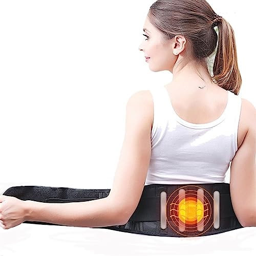 DORBI Ceinture Magnétique Tourmaline À 4 Plaques Auto-chauffante Dos Tourmaline Soutien De La Taille Masseur (Size : XL)