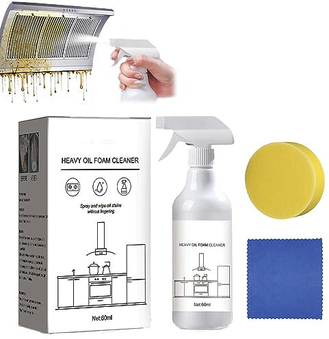 Cemssitu Splash Foam Spray, Splash Spray All Purpose Cleaner, Kitchen Oven Cleaner Heavy Duty, Multi Purpose Cleaner For Kitchen, Bathroom and Other Areas of Home (1pc)