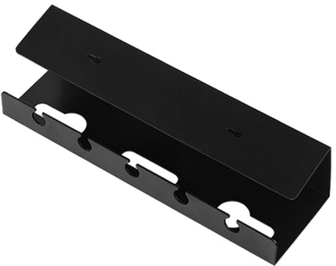 Bandeja para cables debajo del escritorio - Caja de gestión de cables de red, bandeja portacables para escritorio, organizador de cables debajo del escritorio, bandeja portacables para computadora