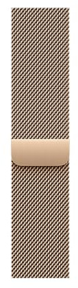 Apple Watch Band - Milanesisk loop - 46 mm - guld - S/M