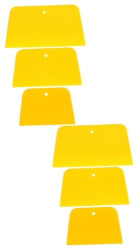 iplusmile 6stücke Teiliges Auto-Karosserie Füllstoff-spreizer Weiche Flexible Schaber Für Auftragen Von Füllstoffen Und Lacken Fahrzeugwartung Werkzeug Für -projekte
