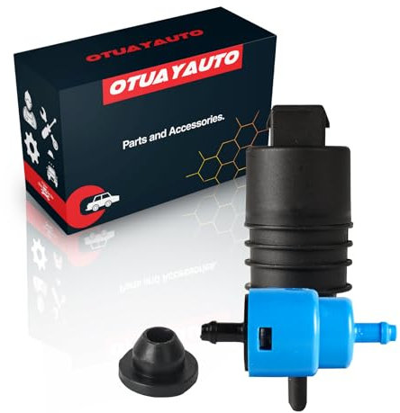 Pompe de lave-glace compatible avec Astra G, Astra H, Corsa B, Corsa C, Corsa D, Meriva X03, Zafira A, Zafira B, Transporter IV, OTUAYAUTO