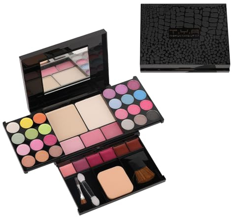 Trousse Trucchi Donna, Trousse Trucchi Ragazza, 35 Colore Palette di Ombretti per Trucco, Trucchis Tutto in Uno Tavolozza Completo Valigetta con Ombretto, Gloss, Rossetti e Polveri Viso