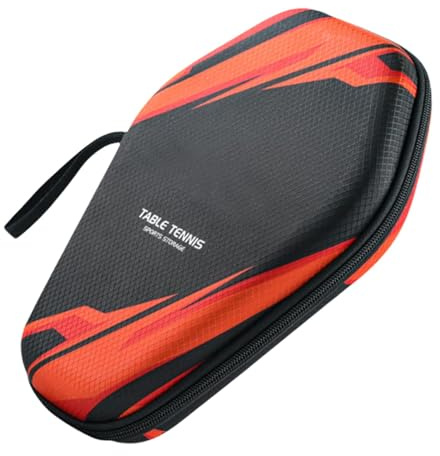 Tischtennisschläger Hülle, Schutzhülle Für Tischtennisschläger Wasserdichte Tischtennishüllen Für 2 Schläger Und 2 Bälle, Tischtennisschläger Tasche, Tischtennis-Tasche Mit Gepolstertem Schlägerfach