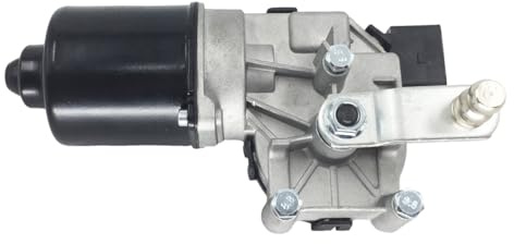 Hajus 9591056 Wischermotor Scheibenwischer Motor Vorne 6Q1955119A kompatibel mit VW Polo 9N Skoda Fabia 6Y