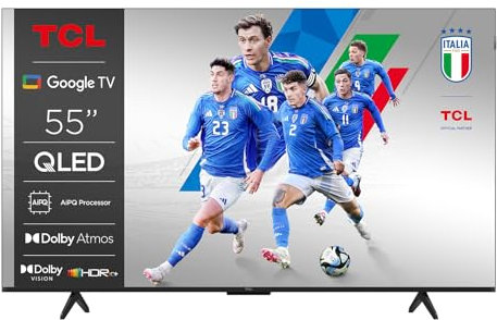 TCL P79K Serie Smart TV QLED 4K 55 55P79K, Dolby Vision - Atmos, HDR10+, Google TV