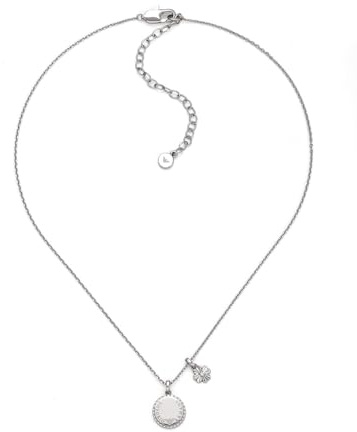 Emporio Armani Damen Silber-Ton Edelstahl Halskette, EGS3275040