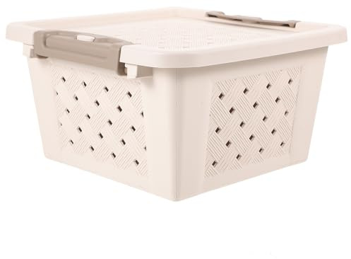 VILLCASE Hamster Transportbox aus Atmungsaktivem Kunststoff Große Haustier Aufbewahrungsbox Multifunktionaler Kleintier Träger für Außenbereich