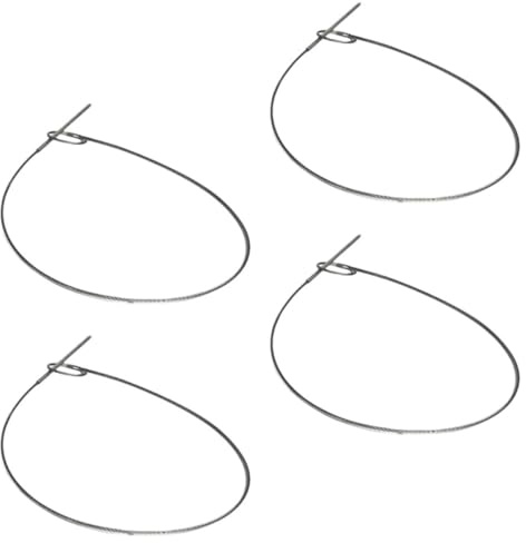 NOLITOY Brochetas de Acero Inoxidable 4 Piezas 285 CM Flexibles y Plegables para Barbacoa y Camping Palillos Reutilizables para Asar Carne Pollo y Aperitivos Parrilla