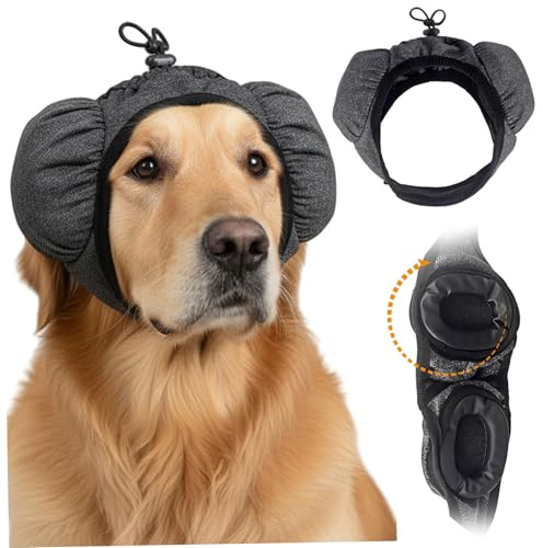 Cuffie per cani Cuffie antirumore insonorizzate per cani Comode e leggere Protezione per l'udito per animali domestici per celebrazioni in elicottero M