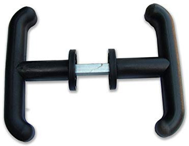coppia di maniglie in abs per basculante/garage