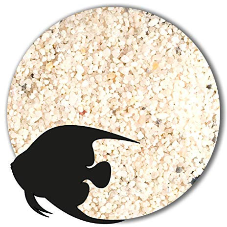Anbobo Müller GmbH Aquariumsand weiß 10 kg Aquariumkies Natur feuergetrocknet und gerundet 25 Körnungen (0,71-1,25 mm)