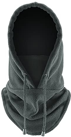 LONTG Wintermütze 3 in 1 Set Damen Herren Schalmütze mit Gesichtshaube Winddichte Kopfhaube Halswärmer Herbst Winter Fahrradmütze Set Warme Mütze Schal Set für Outdoor Skifahren Radfahren