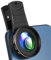 Hemobllo Lente Macro 4K 15X: Lente De La Cámara Teléfono Lente Macro Teléfono Celular Clip De 37 Mm En La Lente Teléfono Lente Macro Universal Compatible con/Smartphones
