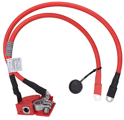 Leapiture Cavo di Protezione della Batteria dell'auto, 61129253111 Sostituzione Flessibile del Cavo della Batteria dell'auto con Isolamento per Serie 1 Hatchback F20 2011-2015
