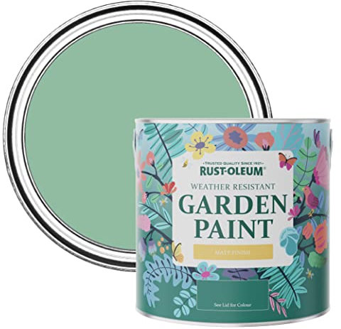 Rust-Oleum Green Mould-Resistant Garden Paint In Matt Finish - Wanderlust 2.5L