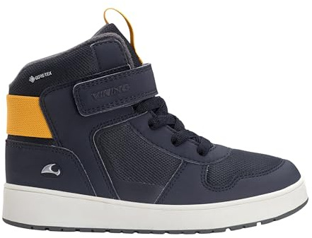viking Pojke Jack Warm GTX 1v snöstövlar, Marin, 36 EU
