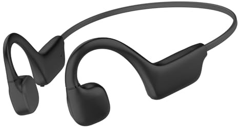 Bone Conduction Headphones Bluetooth Open Ear Earbuds Gym Running Headphones Wireless IPX6 Sports Earbuds Open Ear Bone Conduction Earphones Bluetooth Wireless Headset with Mic for Runners Cycling