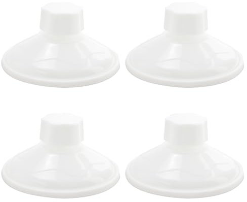 4-Pack Heavy Duty Suction Cups for Cat Window Perch - Replacement Hanger with Screw Nut for Kitty Hammock Bed and Glass Window Seat