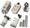 Power Functions Set, Motor Set with Remote Control and Receiver, Servo Motor, Battery Box, Cross Shaft, Power Modification Building Accessories