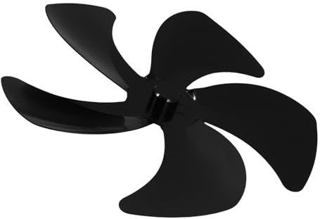 Didiseaon Wood Stove Fan Heat Powered Silent Aluminum Fan for Fireplace Accessories