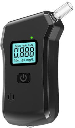 Ｚｉａｌｏｆｉ Breathalyzer Accuracy Test Device Portable Personal Breathalyzer Tester, Breathalyzer for