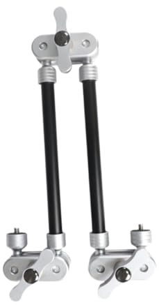 sporful Magic Arm Mount Phone Mount Holder Adjustable Overhead Camera Mount for Vlogging Video Recording Aluminum Alloy - Length 56cm