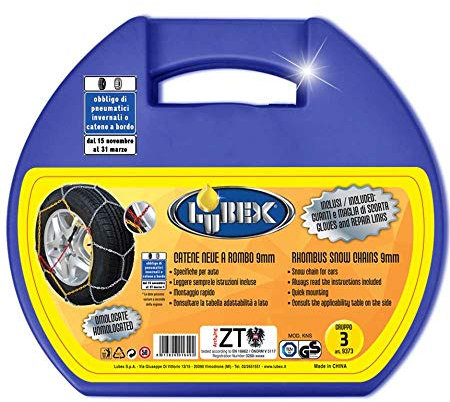 Catene da neve omologate 90