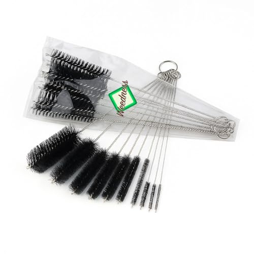 Weedness Bong Reinigungsset 10 Reinigungsbürsten - Reinigungsbürsten Schlauchbürsten Reiniger Wasserpfeifenreiniger Reinigung Bürstenset