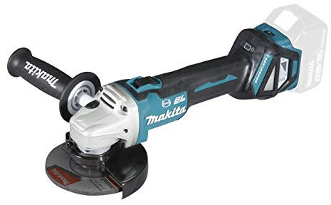 Makita Akku Winkelschleifer 125 DGA514ZU - Trennschleifer mit Schutzhaube, 18V