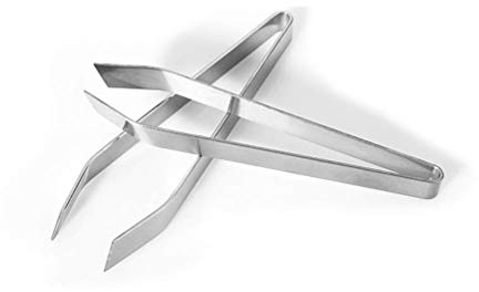 Leikance Fish Sting Clip,Stainless Steel Fishbone Tongs Fishbone Remove Tweezers Kitchen Tweezers