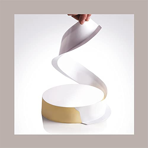 Lucgel One Strip - Molde de plástico desechable para semifríos, tartas y postres, 10 unidades