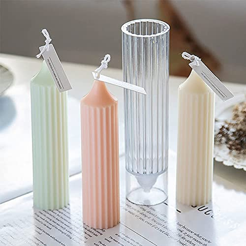 GZWY Kerzenform aus Kunststoff Kerzen Gießform zum Gießen Set, DIY Aromatherapie Kerzenform, 3D Kerzen Gießform DIY Handgemacht Aromatherapie Kerzenform Für Kerzen Machen