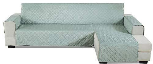 PETCUTE Funda Sofa Chaise Longue Acolchada Protector de sofá con Chaise Brazo Derecho Cubre Chaise Longue Fundas sofá Impermeables 200x270cm