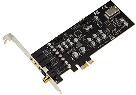 KALEA-INFORMATIQUE Carte Son HiFi HD 7.1 24 Bits 192KHz 100db sur Port PCIe avec Chipset Cmedia Oxygen CM8828 / CM9882A - High et Low Profile